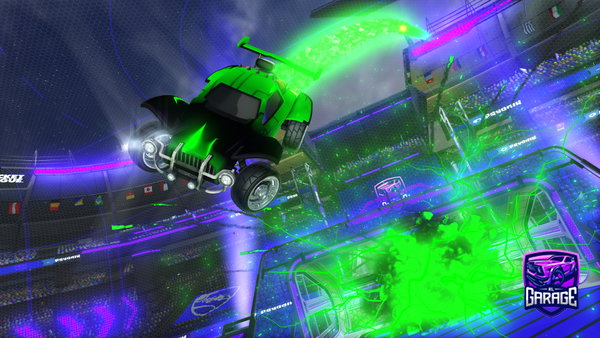 A Rocket League car design from Loading1027