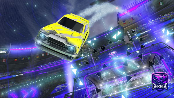 A Rocket League car design from Psy360