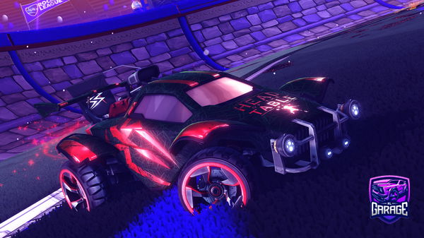 A Rocket League car design from GodFalconNMG