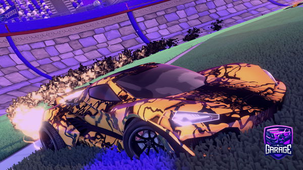 A Rocket League car design from Fazedfire