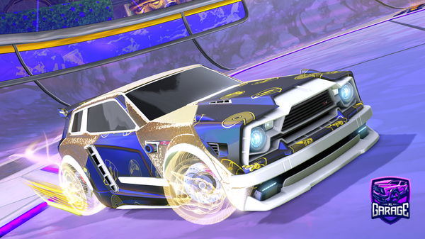 A Rocket League car design from frick_my_tm8