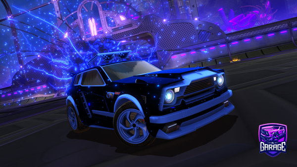 A Rocket League car design from Pada310