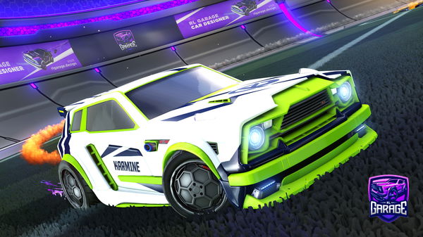 A Rocket League car design from mythstrol