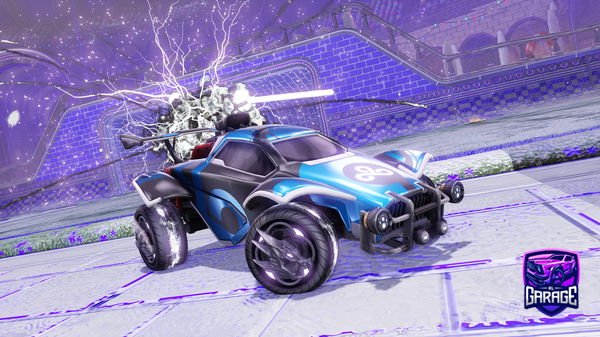 A Rocket League car design from Dizzy_Izzy