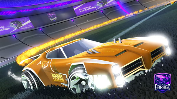 A Rocket League car design from Thedarksnake123