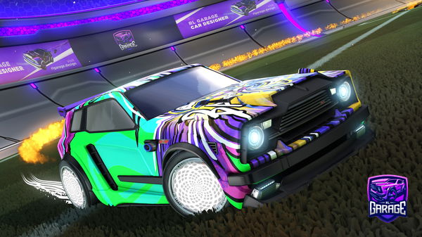 A Rocket League car design from SCSTANDUP