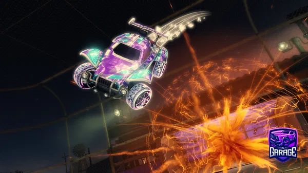 A Rocket League car design from SnipezHas0IQ