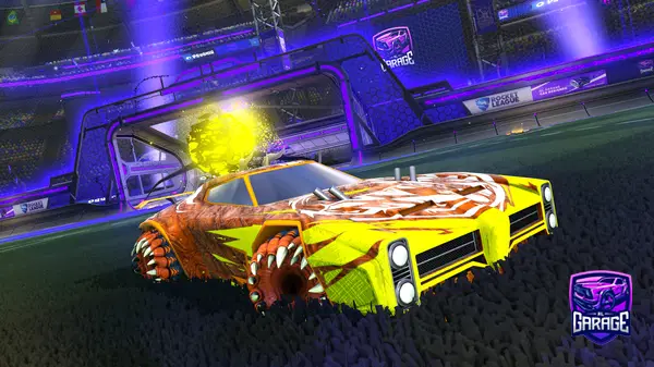 A Rocket League car design from irosario78