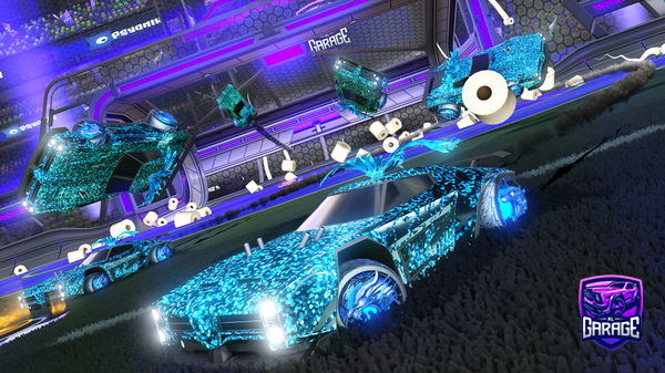 A Rocket League car design from Viper_rl101