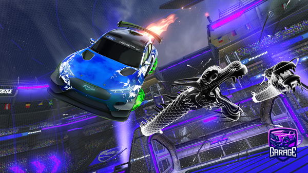 A Rocket League car design from KrokoChris