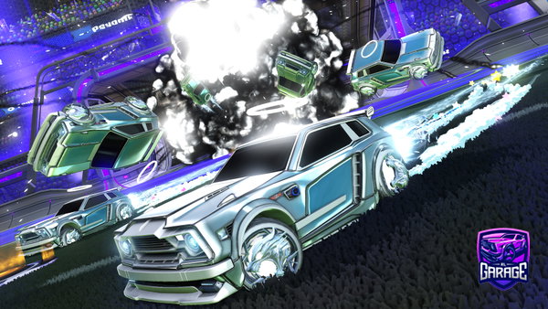 A Rocket League car design from nxme_luap