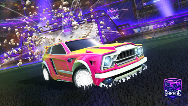 A Rocket League car design from beeelviiss
