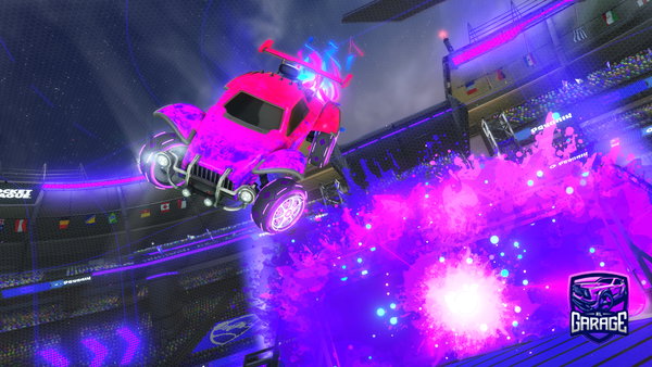 A Rocket League car design from Jibs_