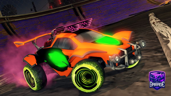 A Rocket League car design from Shooteo2313