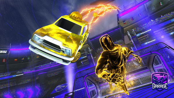 A Rocket League car design from RayLuCa