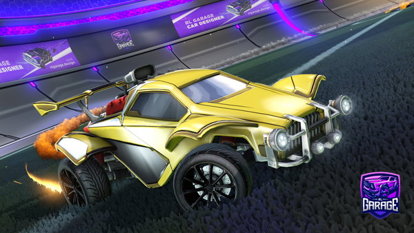 A Rocket League car design from hik587