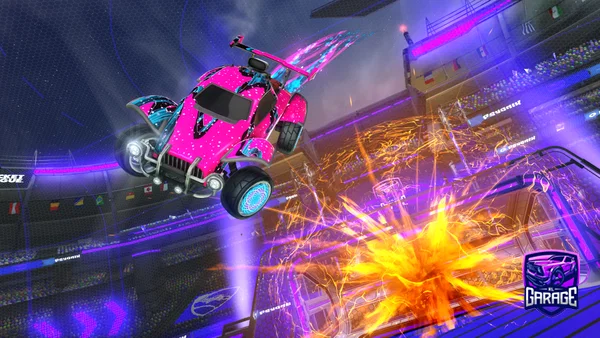 A Rocket League car design from sneeze2hard