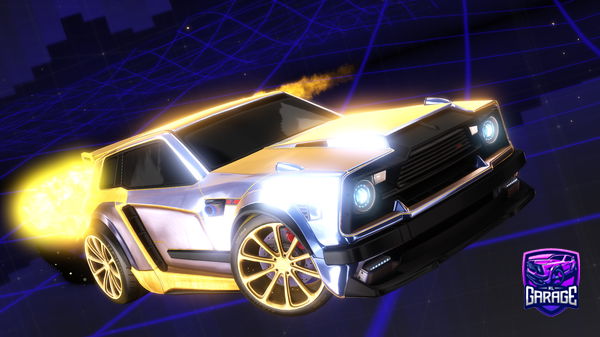 A Rocket League car design from MrEthanos