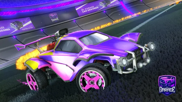 A Rocket League car design from Jasonkami
