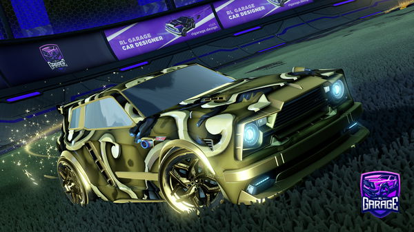 A Rocket League car design from RektAxiss