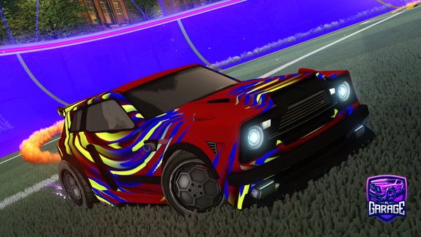 A Rocket League car design from beatking9