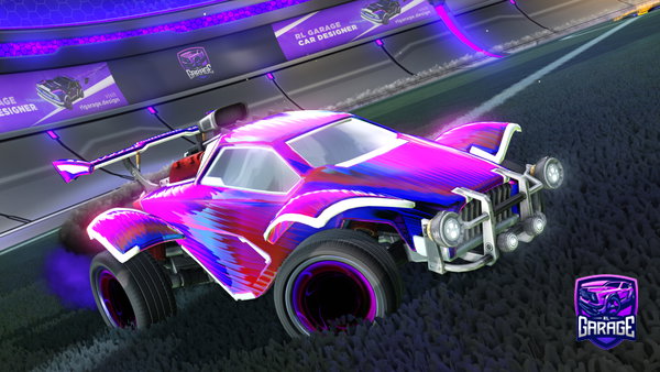 A Rocket League car design from Mando05