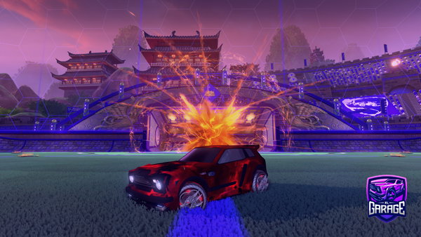 A Rocket League car design from Sammy699