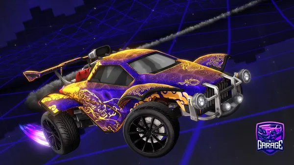 A Rocket League car design from Sughino