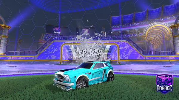 A Rocket League car design from PwrRJSB