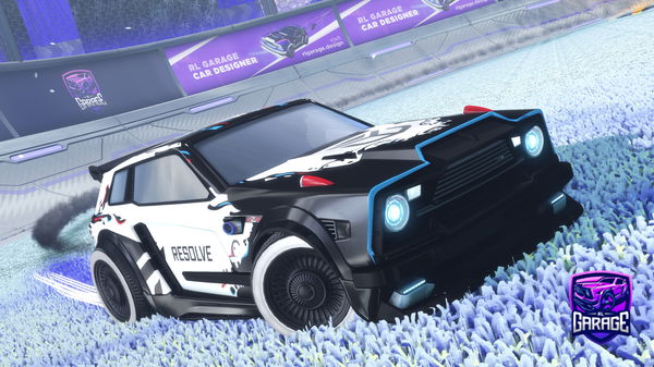 A Rocket League car design from Eli4as