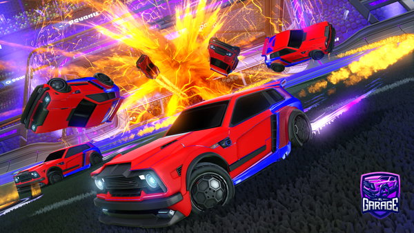 A Rocket League car design from Lui7909