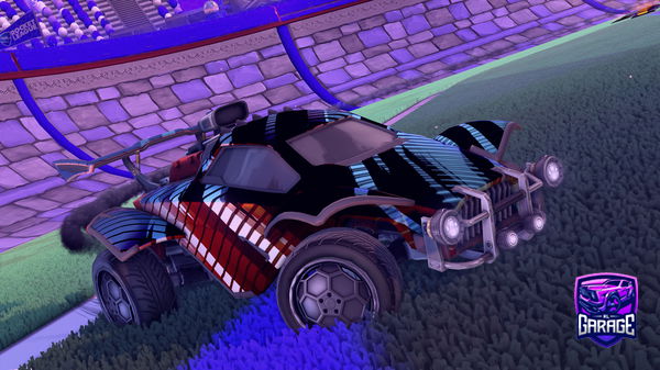 A Rocket League car design from Blzzrd