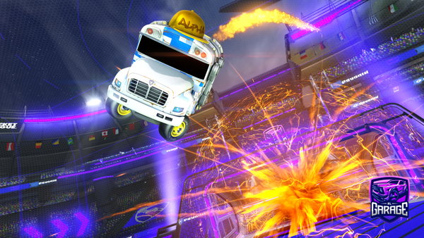 A Rocket League car design from ciecoclapps