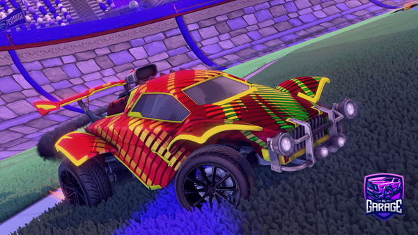 A Rocket League car design from kiwii__