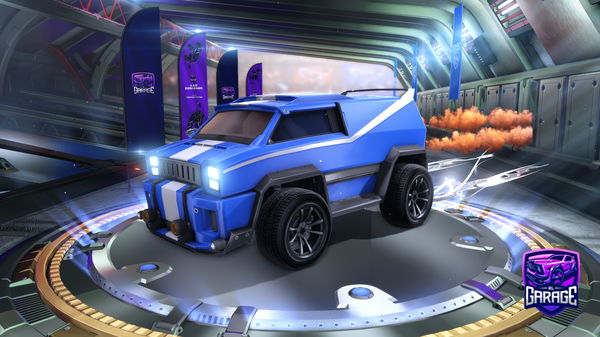 A Rocket League car design from CrazyChicho
