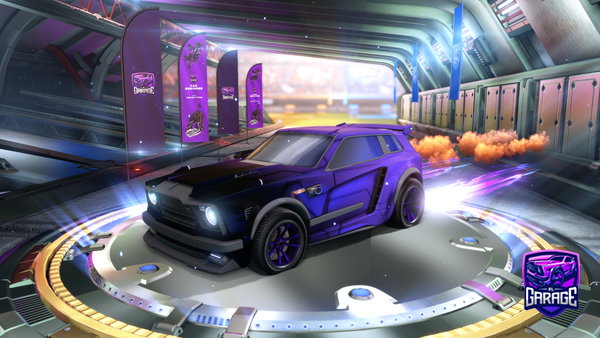 A Rocket League car design from Crashnin_Band