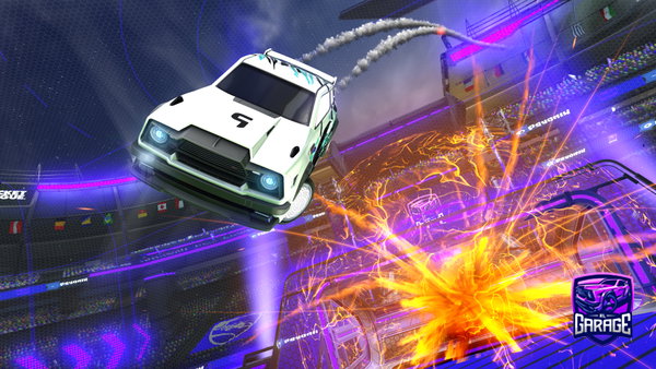 A Rocket League car design from Moth576