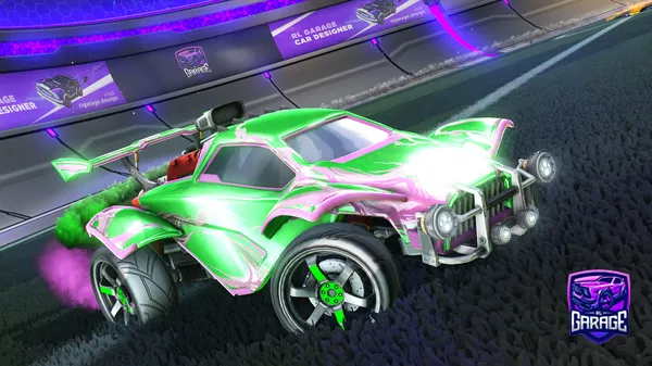 A Rocket League car design from to4ster