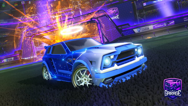 A Rocket League car design from tylerlockyer