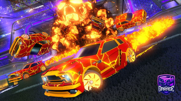 A Rocket League car design from t0mrh0desss