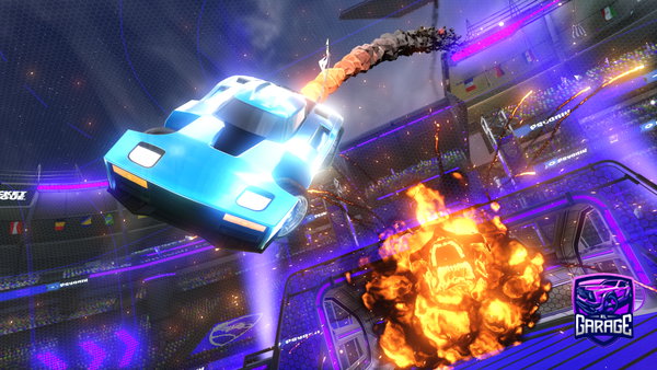 A Rocket League car design from kris1231