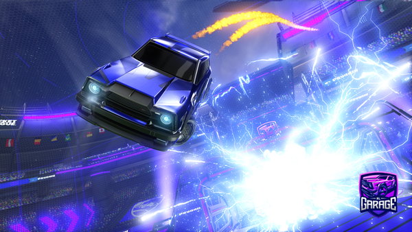 A Rocket League car design from polarzs