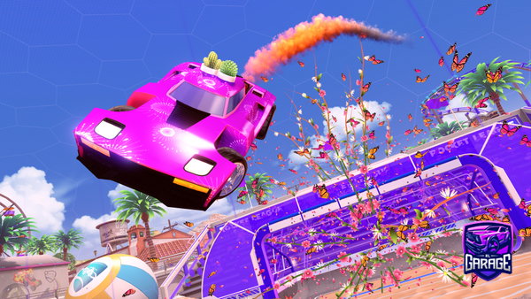 A Rocket League car design from bennyboyaggie