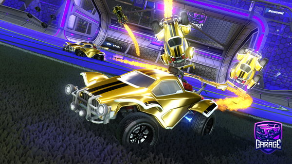 A Rocket League car design from Wolverine5053