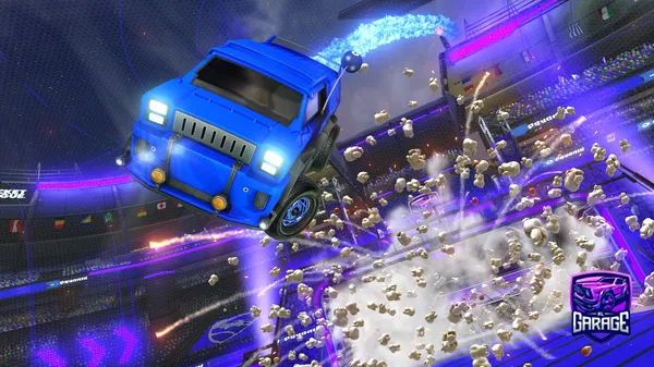 A Rocket League car design from Dichak