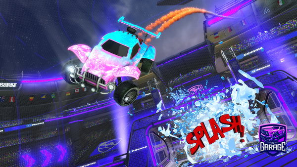 A Rocket League car design from Rl-zombie