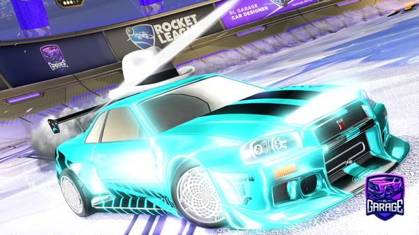 A Rocket League car design from OOpsZebra981