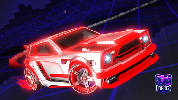 A Rocket League car design from lightning810