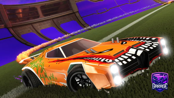 A Rocket League car design from WISTYZ_