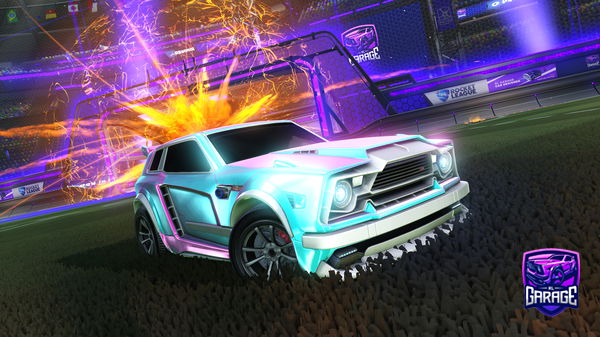 A Rocket League car design from Deangardo